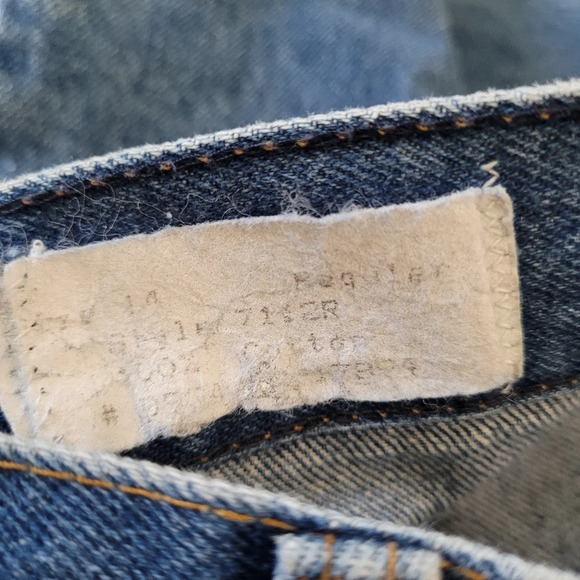 Vintage Smacs 70's-80's Medium Wash Jeans Made in USA Size Girl's 14 Regular - Picture 9 of 11